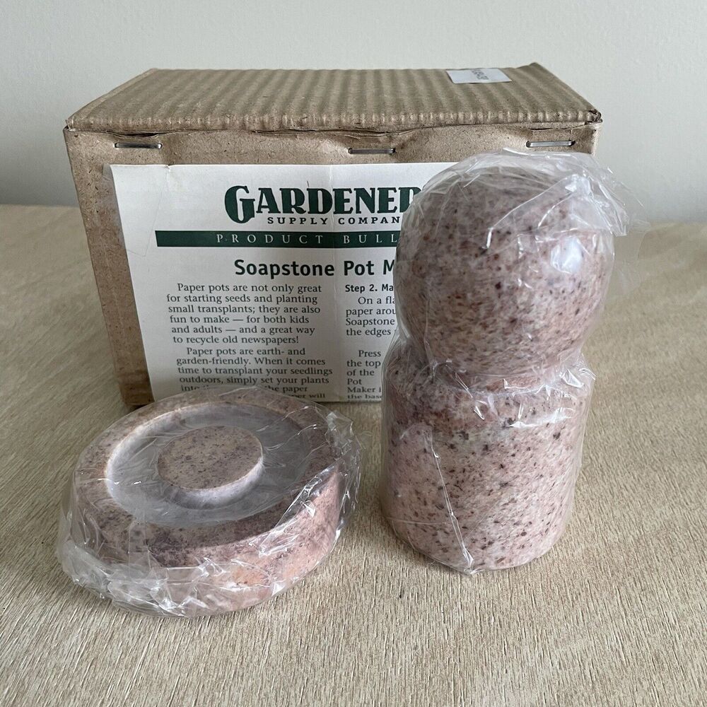 Gardner’s Supply Soapstone Pot Maker